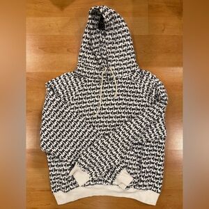 Fear of God monogram Text Hoodie